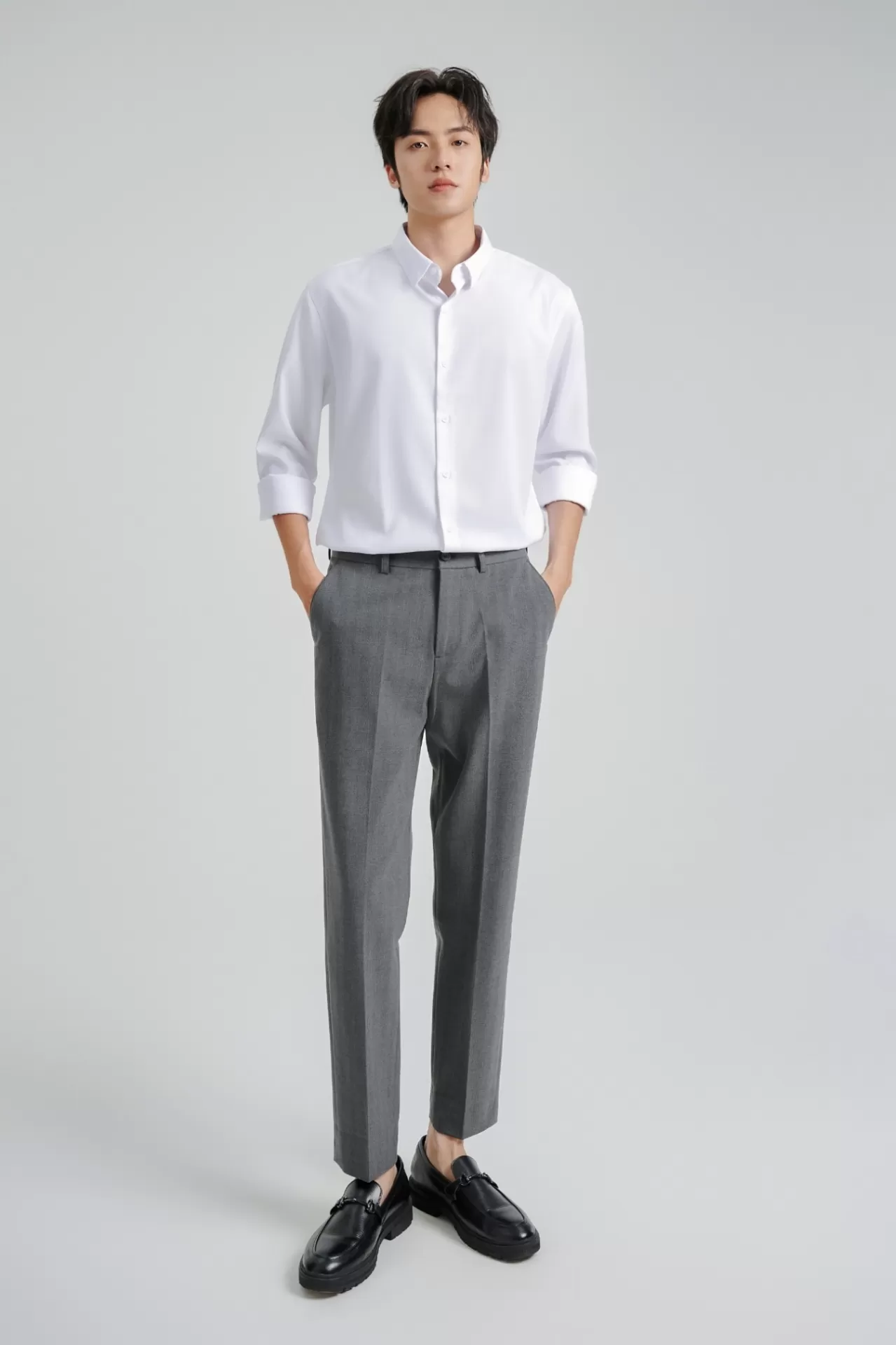 Quần Âu Carrot Polyester 7093